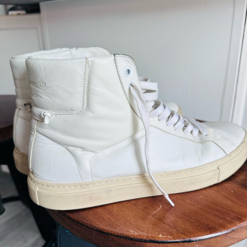 Givenchy White Leather Sneakers